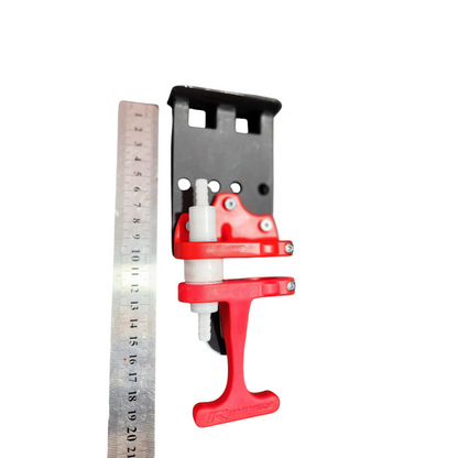 ferrari 100mm drop down roll bar quick connection mount , aluminium and moulded plastic parts