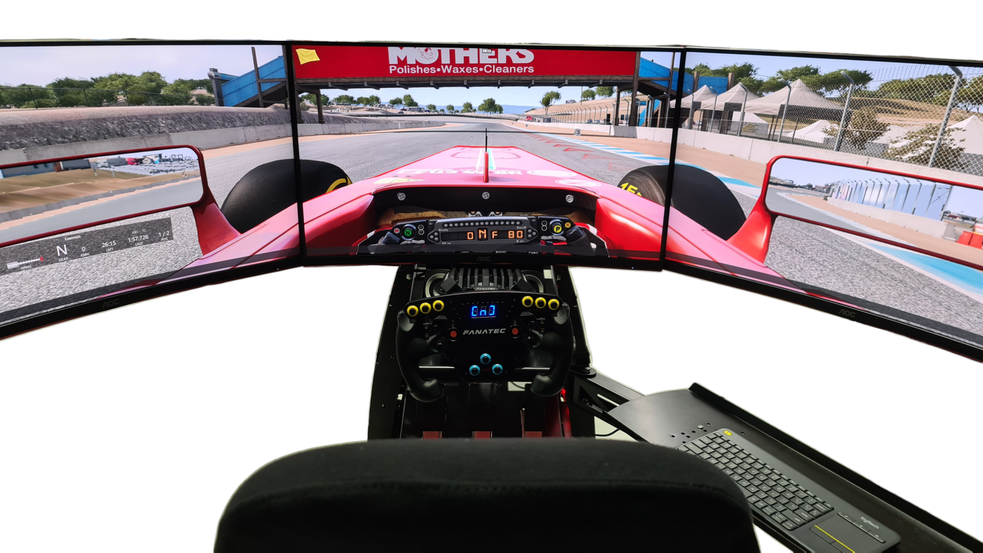 Driving simulator car and automatic - package
