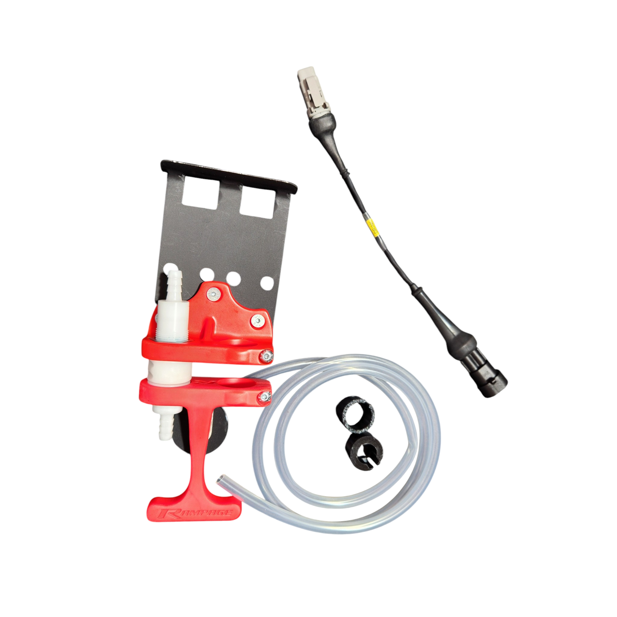 ferrari 100mm drop down roll bar quick connection mount , aluminium and moulded plastic parts