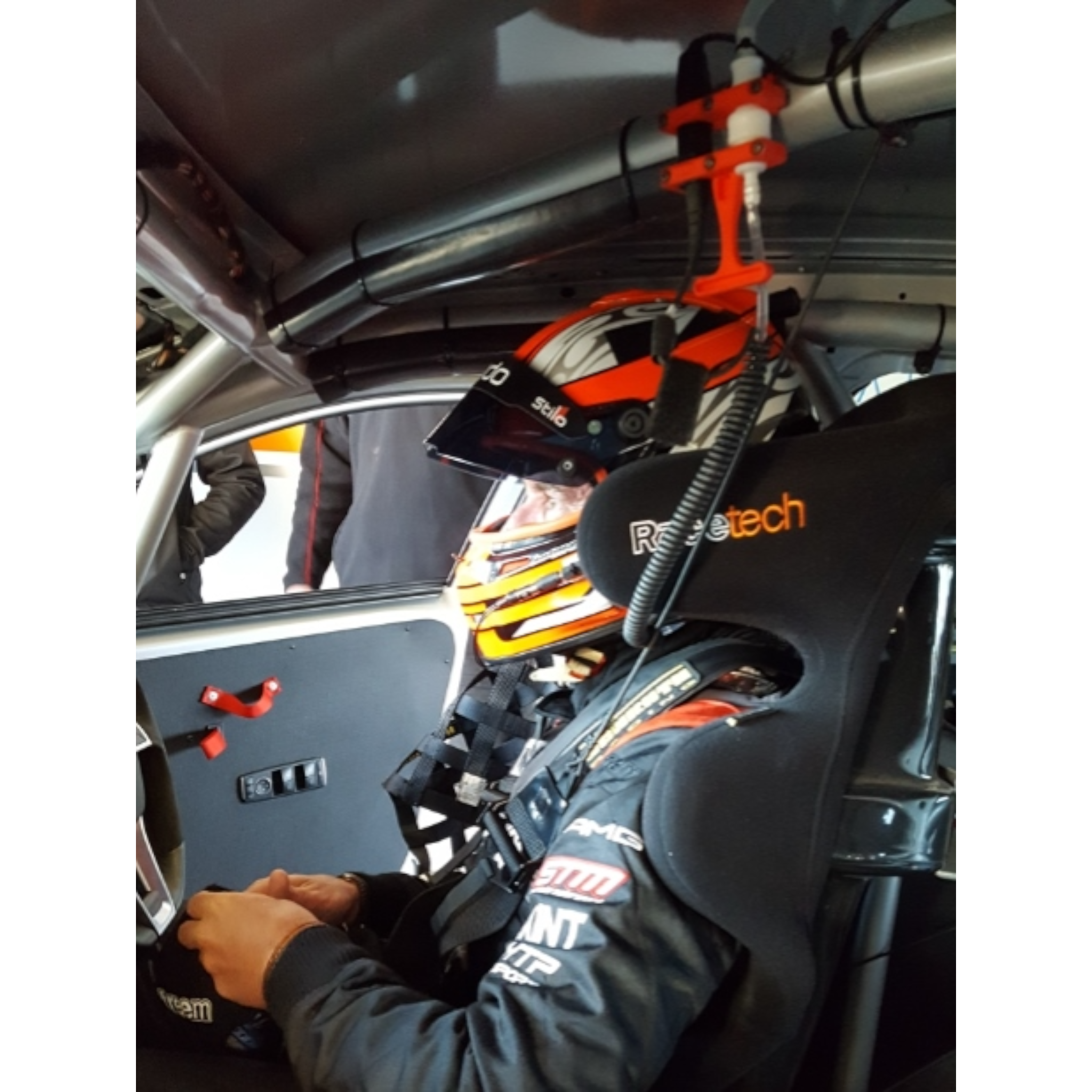 Race car drink system, hydration system, production car, stock car, prod sports, pit stop, driver hydration, TA2, trans-am